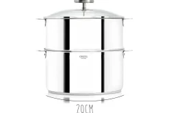 Cuiseur Cristel Biome cuisson saine diamètre 20cm