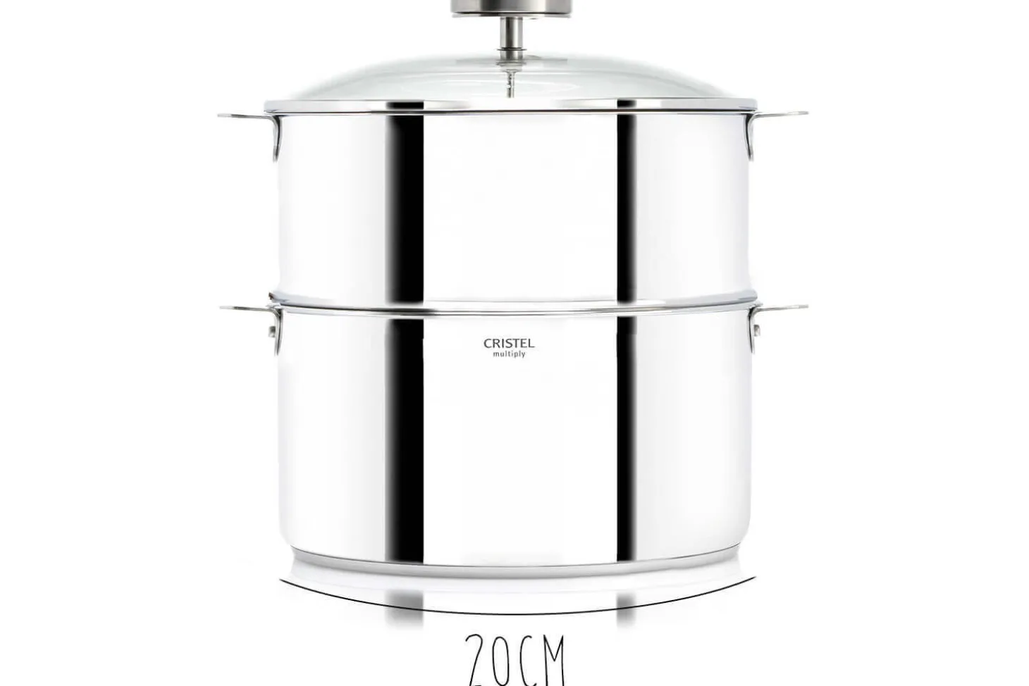 Cuiseur Cristel Biome cuisson saine diamètre 20cm