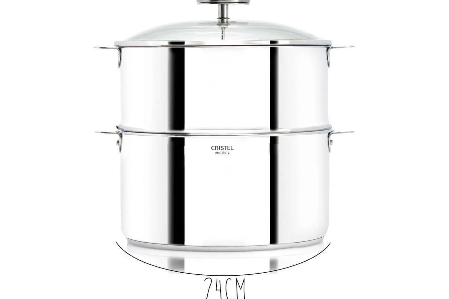 Cuiseur Cristel Biome diamètre 24cm cuisson saine