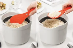 Cuiseur à riz Joseph Joseph M-Cuisine pour micro-ondes blanc