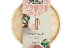 Cuiseur vapeur bambou Kitchen Craft 2 niveaux