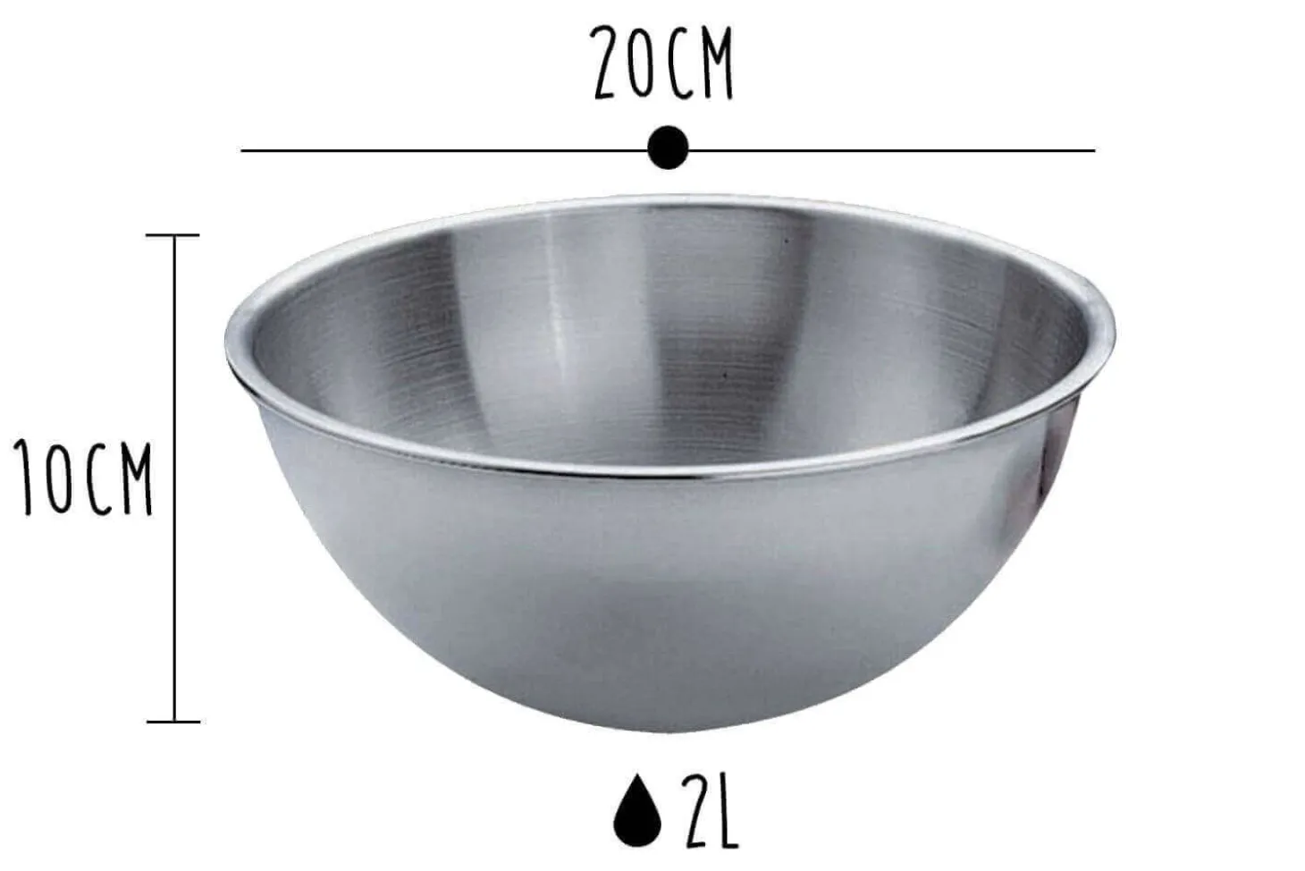 Cul de poule professionnel tout inox