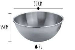 Cul de poule professionnel tout inox