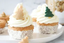 Décors Scrapcooking Sapins de Noël en pâte d'amande