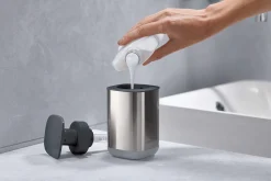 Distributeur de savon Presto Steel en acier inoxydable