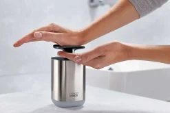 Distributeur de savon Presto Steel en acier inoxydable