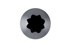 Douille cannelée E5 à E8 De Buyer inox
