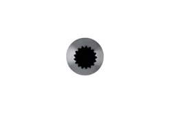 Douille cannelée petits fours De Buyer inox