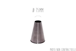 Douille unie De Buyer inox - De 2 à 20mm