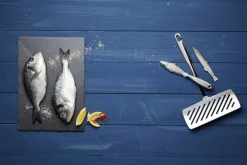 Ecailleur à poisson KitchenCraft en acier inoxydable 21cm
