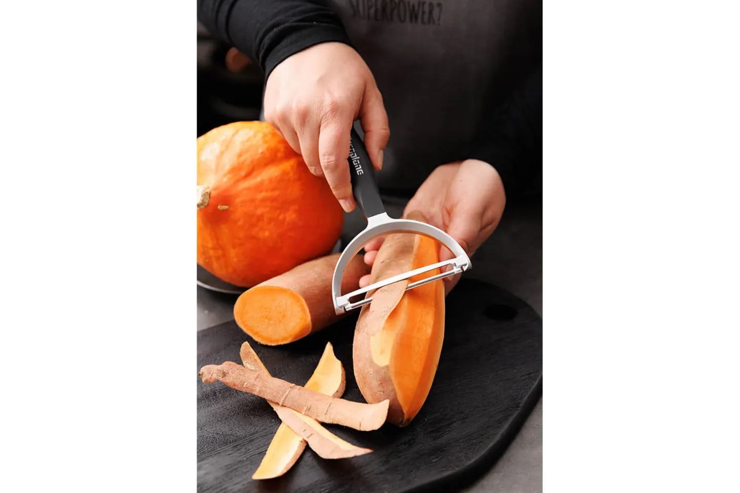 Econome extra-large Microplane Specialty Series lame pivotante