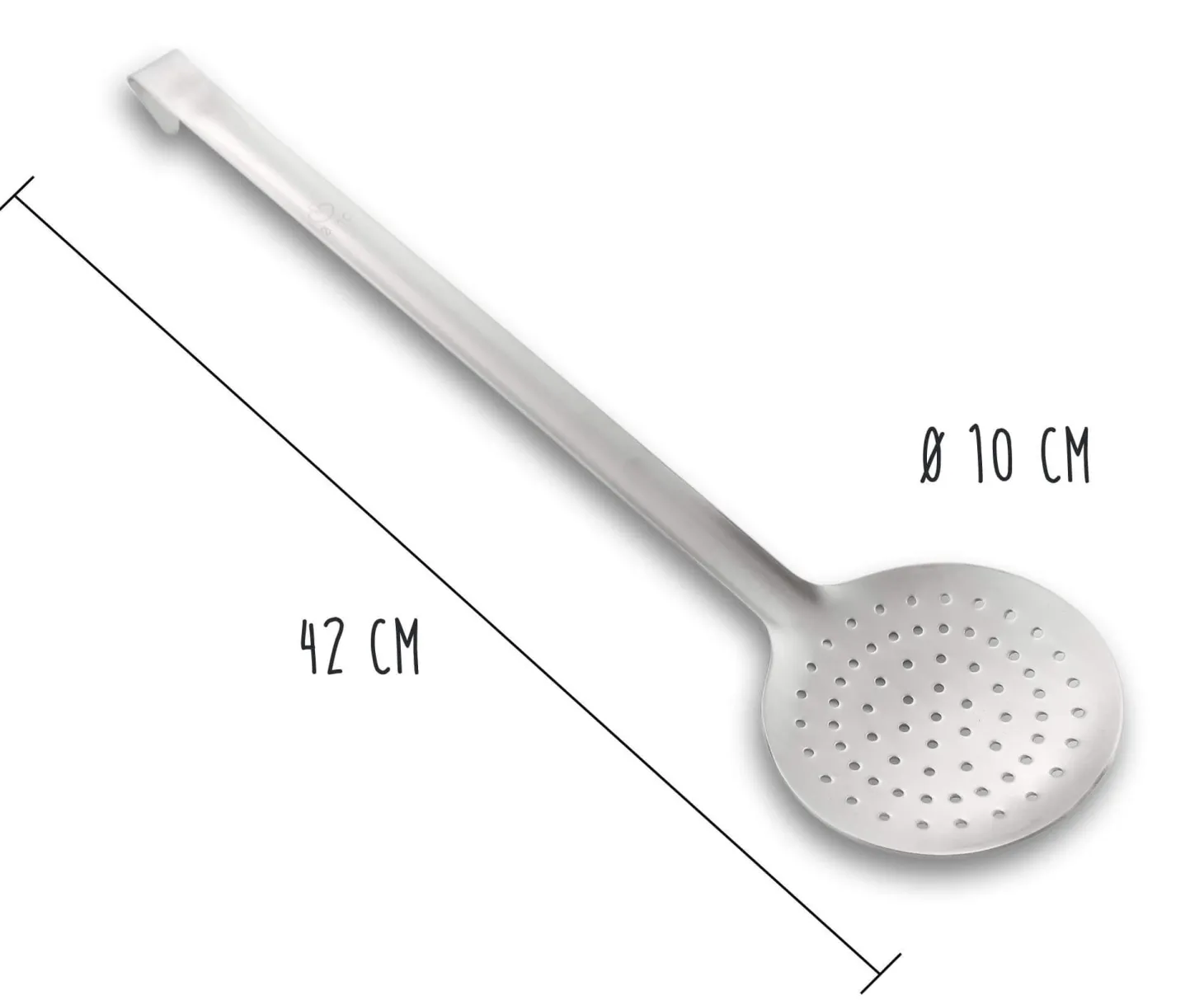 Ecumoire monobloc professionnelle acier inox 18/10 diamètre 10cm Matfer