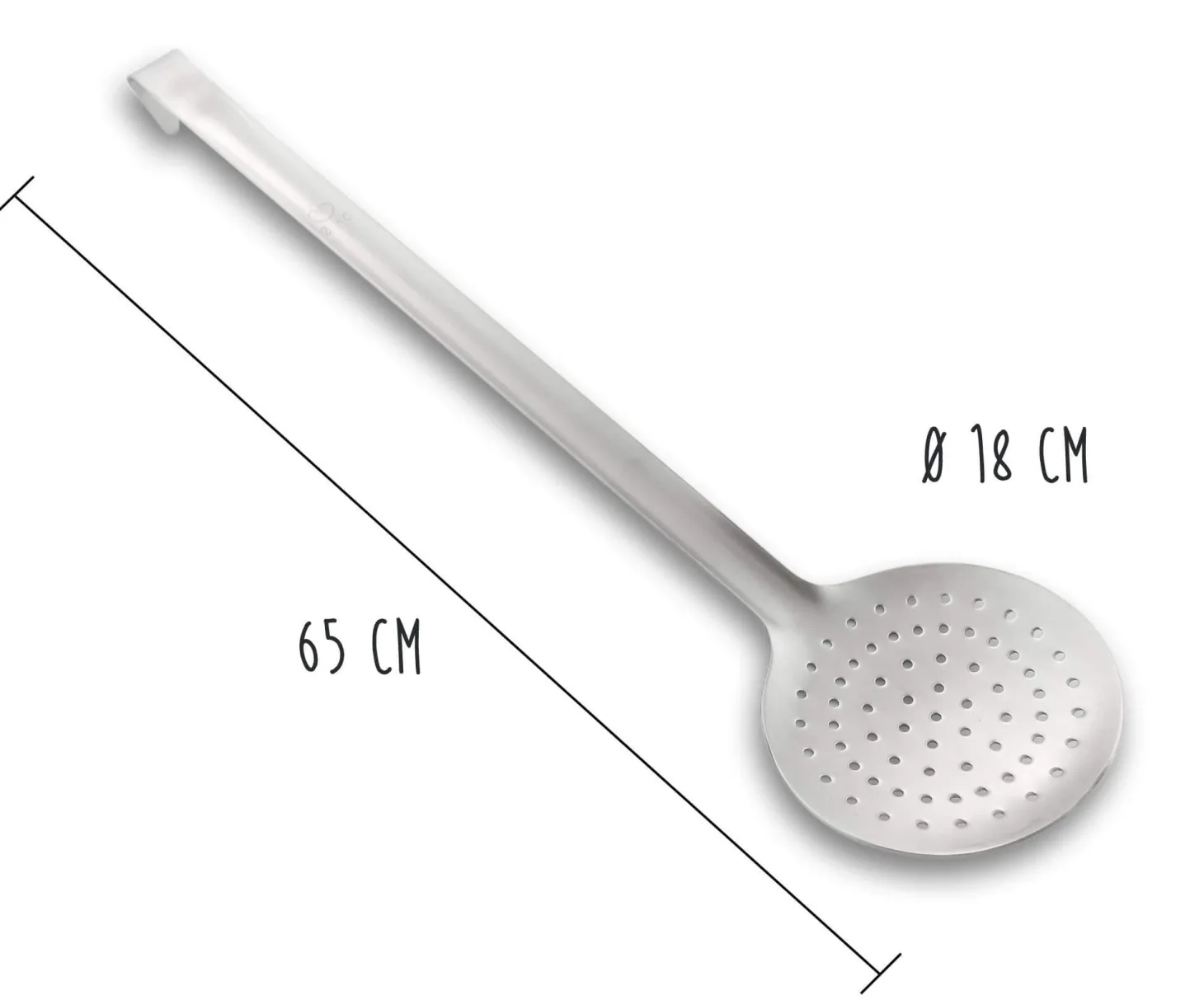 Ecumoire monobloc professionnelle acier inox 18/10 diamètre 18cm Matfer