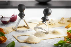 Emporte-pièce à ravioli Gefu Liguri rond en zinc et ABS