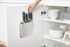 Ensemble de 4 couteaux Joseph Joseph Elevate avec boîtier de rangement pour placard