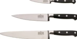 Ensemble de 3 couteaux V. Sabatier : Office 8,5cm + Universel 15cm + Chef 20cm