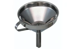 Entonnoir KitchenCraft en acier inoxydable 13cm + filtre amovible
