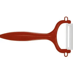 Eplucheur céramique rasoir Kyocera rouge lame 4cm