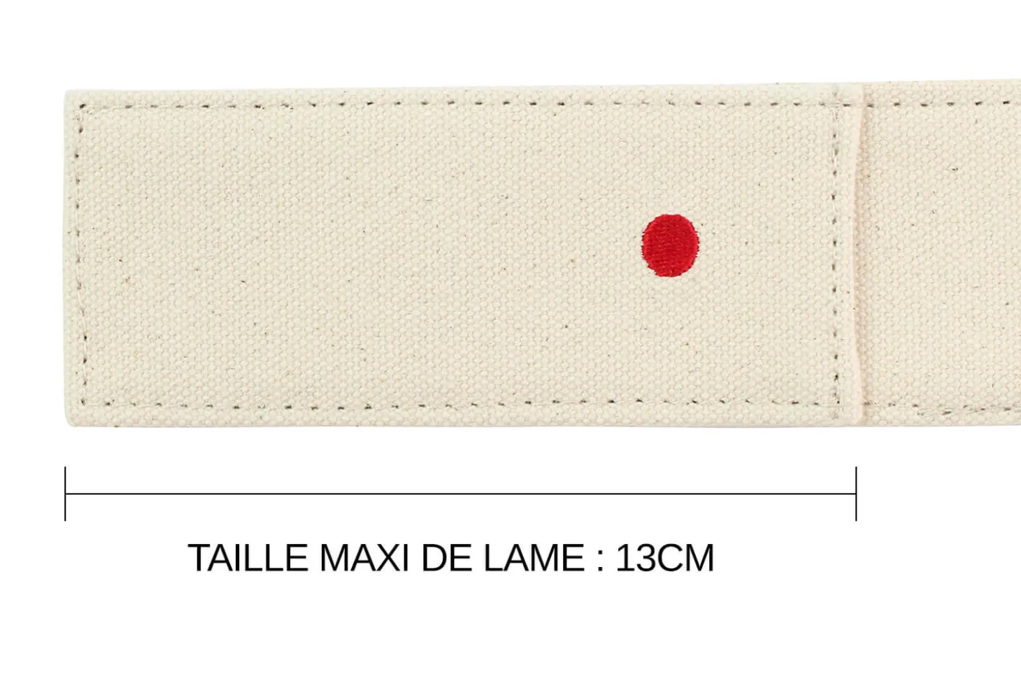 Etui de protection universel pour couteaux de cuisine - Lame jusqu'à 13cm