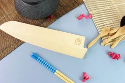 Etui Yaxell pour couteau de cuisine 25cm - Bois d'érable