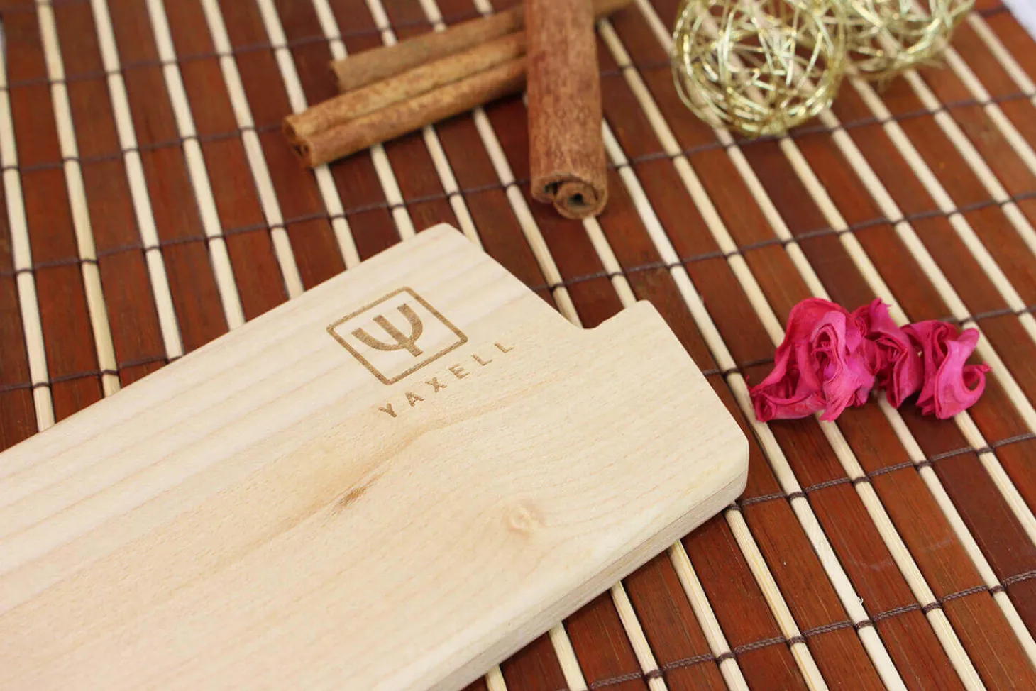 Etui Yaxell pour couteau santoku 20cm - Bois d'érable