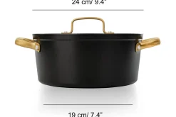 Faitout antiadhésif Arcos Samoa Iconic 24cm