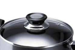 Faitout Beka Pro Induc revêtement céramique antiadhérent + couvercle en verre