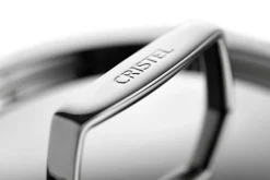 Faitout Cristel Castel'Pro en acier inoxydable 18/10 5 ply