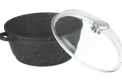 Faitout en fonte Pradel Excellence Premium 24cm façon pierre tous feux/ induction