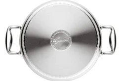 Faitout Lagostina Accademia Lagofusion® en acier inoxydable 18/10 + couvercle
