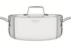 Faitout Tarmontina Grano 4,4L en inox triple couche 24cm