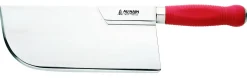 Feuille de boucher AU NAIN lame 26cm 940Gr manche ABS rouge