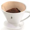 Filtre à café Gefu SANDRO en porcelaine blanche taille 4