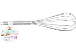 Fouet de cuisine pour enfant 15cm en inox