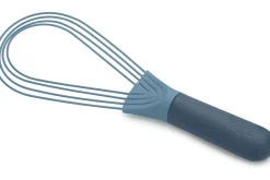 Fouet Joseph Joseph Twist Sky en silicone bleu
