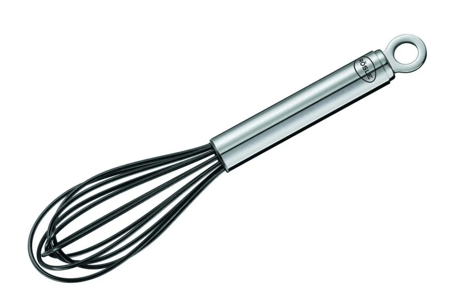 Fouet Rösle en acier inoxydable et silicone