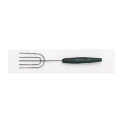 Fourchette à tremper acier inox manche PP noir