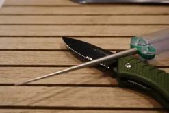 Fusil à aiguiser DMT Diafold mèche diamantée à grain fin 11,3cm pour couteau denté