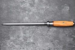 Fusil à aiguiser Fukito Olive diamant mèche ronde 20cm