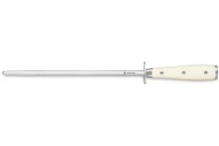 Fusil à aiguiser Wüsthof Classic Ikon blanc grain standard 26cm