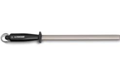 Fusil de boucher mèche ovale diamant 27cm FISCHER