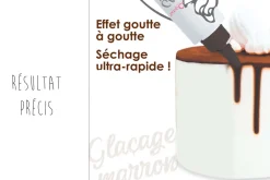 Glaçage marron prêt à l'emploi Scrapcooking - Goût chocolat 130g