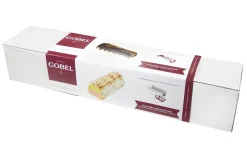 Gouttière à bûche Gobel inox + embouts silicone