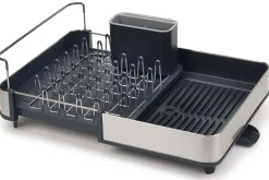 Égouttoir à vaisselle Joseph Joseph Extend Steel en inox extensible gris