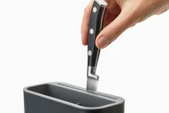 Égouttoir à vaisselle Joseph Joseph Extend Steel en inox extensible gris