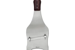 Grande mandoline à truffes Ambrogio Sanelli 35cm en acier inoxydable et palissandre