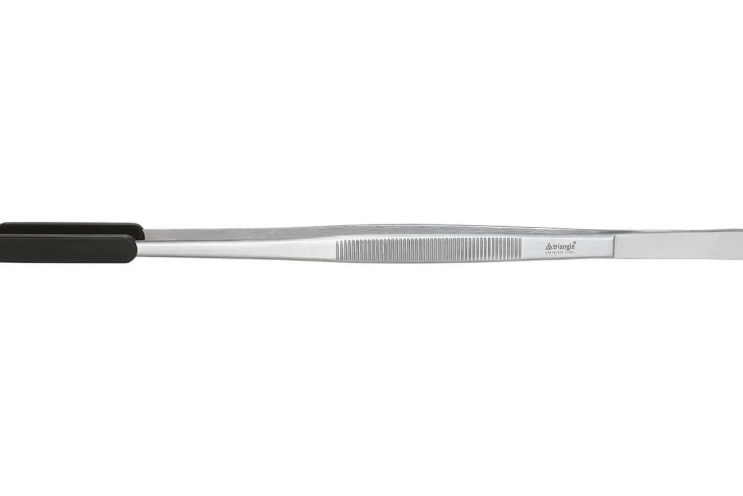 Grande pince de cuisine Triangle inox embouts silicone amovibles