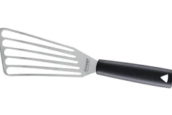 Grande spatule professionnelle Triangle flexible et ajourée manche en green grip