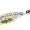 Grille à poisson pour barbecue Gefu en acier inoxydable