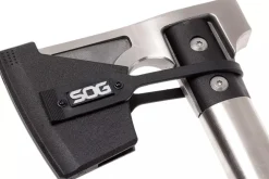 Hache SOG Camp Axe SGCH1001 manche en nylon/fibres de verre noir 29cm avec étui en nylon